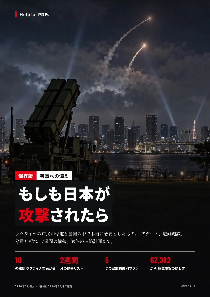 もしも日本が攻撃されたら 表紙